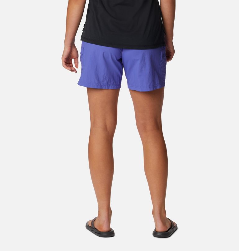 Women's Sandy River Cargo Shorts, Color: Purple Lotus, image 2