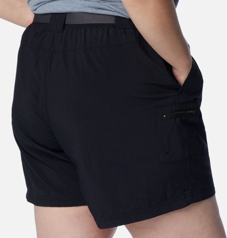 Women's Sandy River Cargo Shorts - Plus Size, Color: Black, image 5