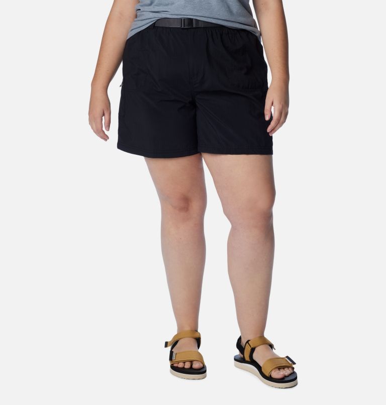 Women's Sandy River Cargo Shorts - Plus Size, Color: Black, image 1