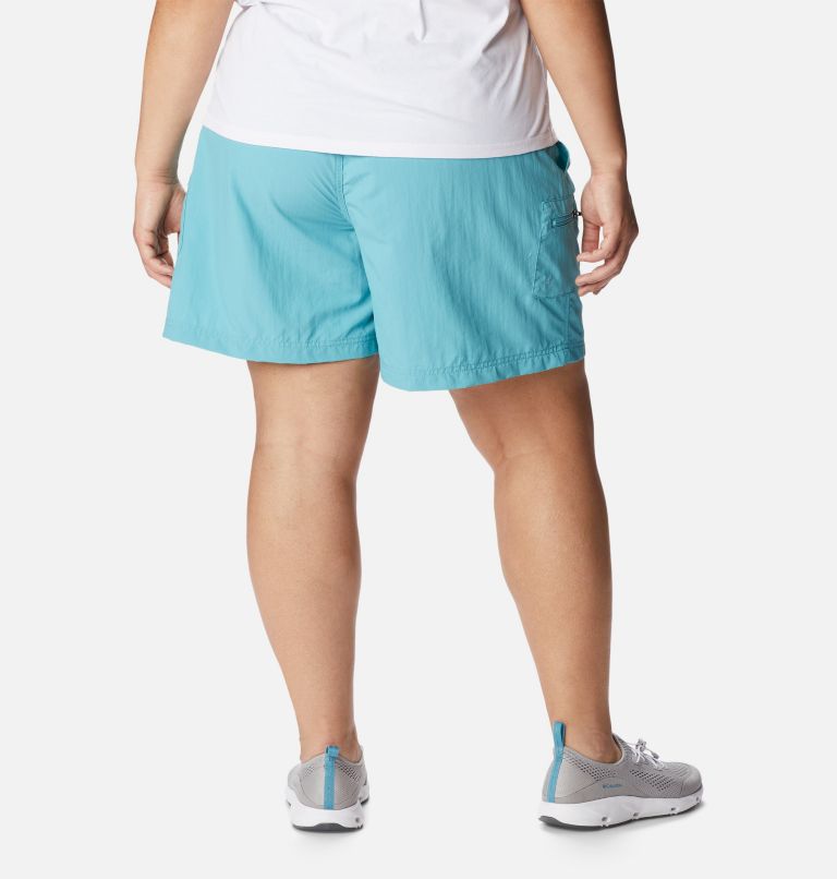 Women's Sandy River Cargo Shorts - Plus Size, Color: Sea Wave
