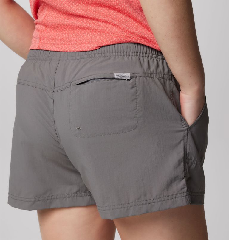 Women's Sandy River Shorts, Color: City Grey, image 6