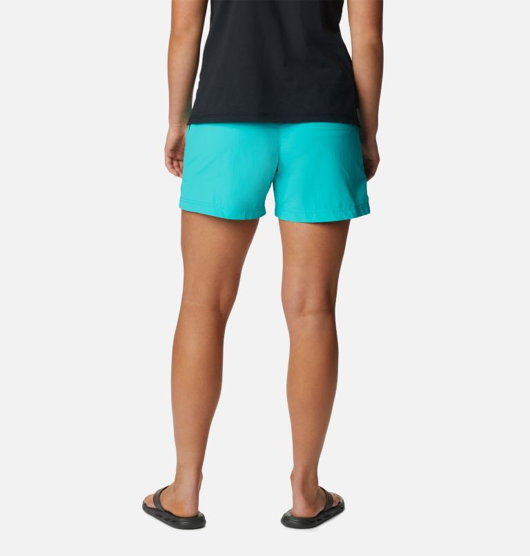 Women's Sandy River Shorts, Color: Bright Aqua, image 2