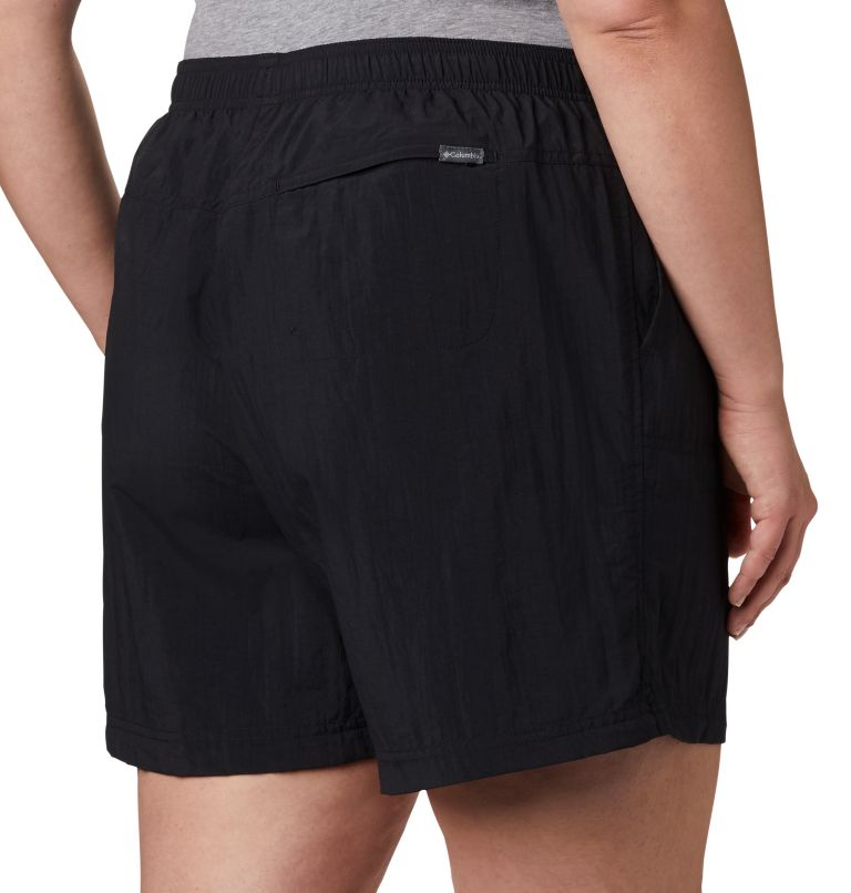 Thumbnail: Women's Sandy River Shorts - Plus Size, Color: Black, image 5