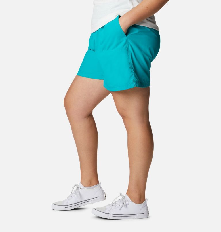 Women's Sandy River Shorts - Plus Size, Color: Tropic Water, image 3