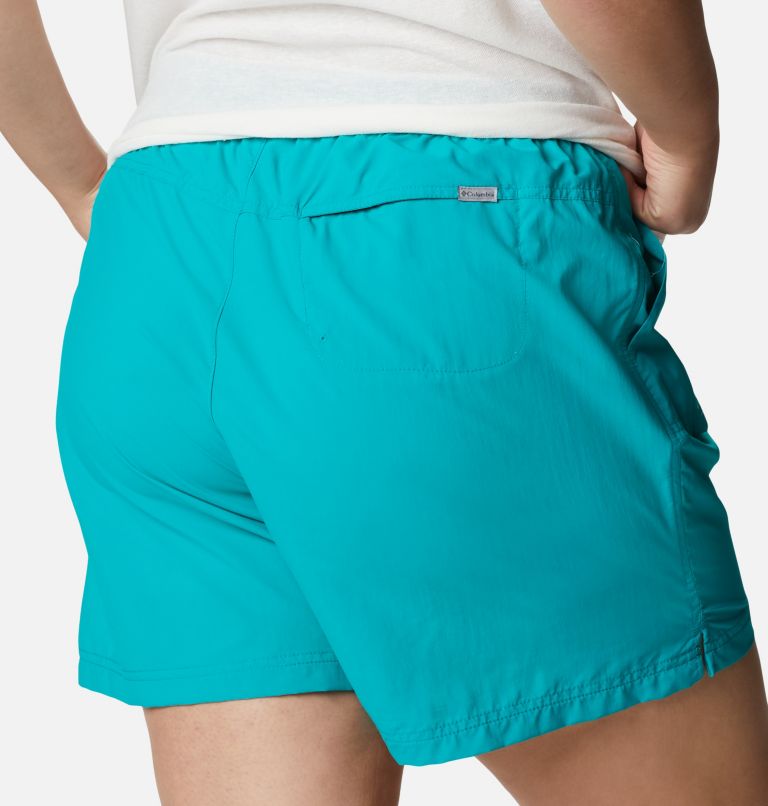 Women's Sandy River Shorts - Plus Size, Color: Tropic Water, image 5