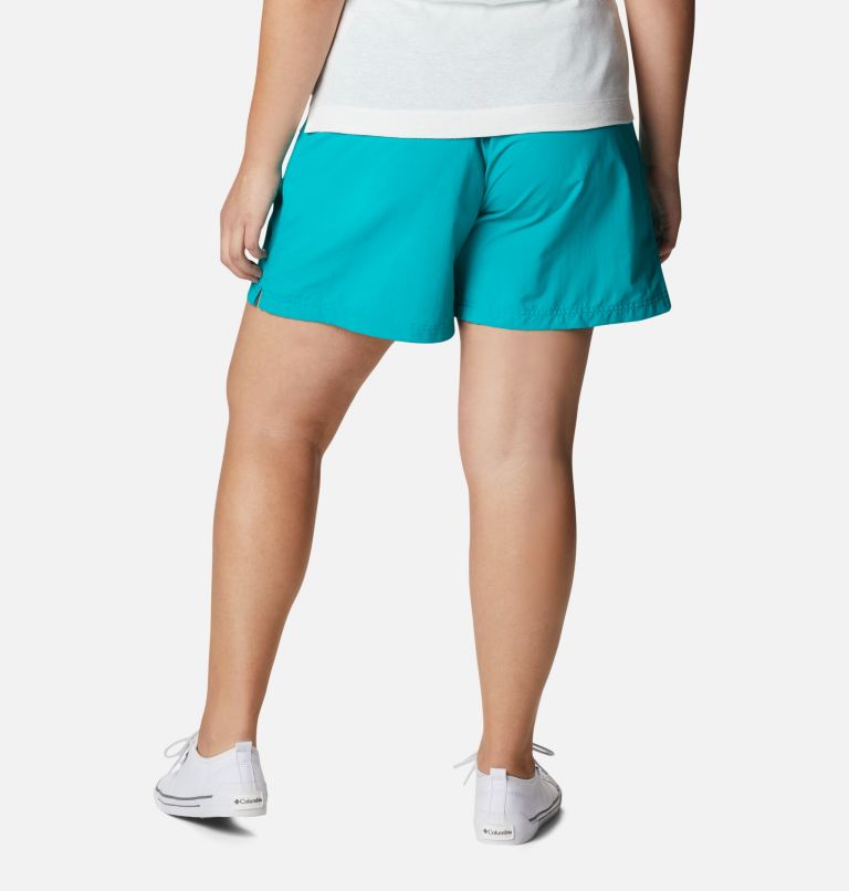 Women's Sandy River Shorts - Plus Size, Color: Tropic Water, image 2