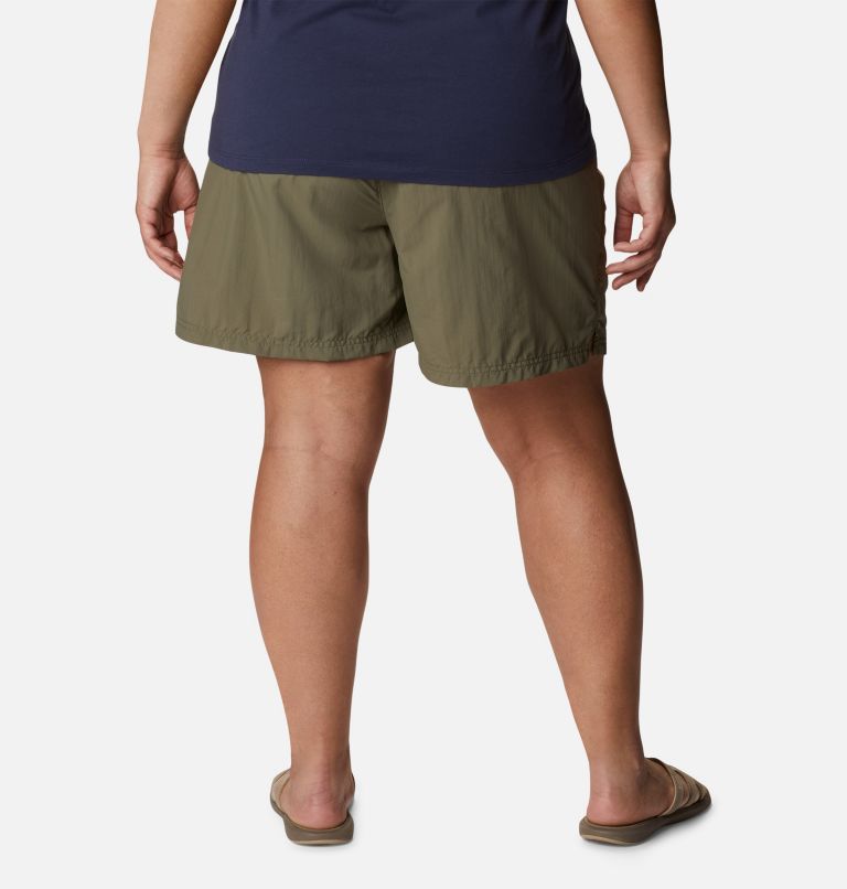 Women's Sandy River Shorts - Plus Size, Color: Stone Green, image 2