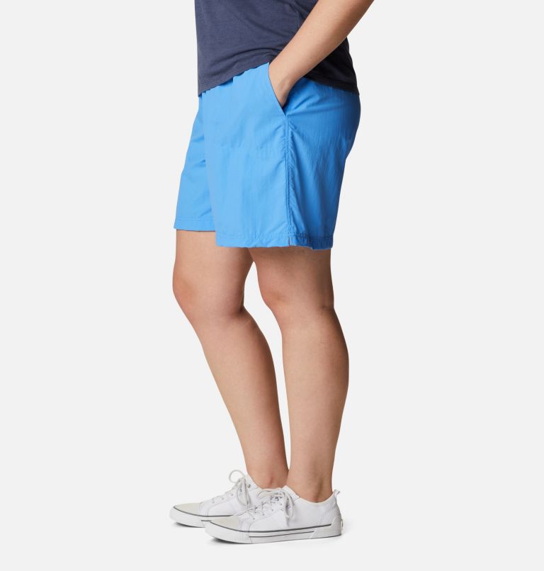 Women's Sandy River Shorts - Plus Size, Color: Harbor Blue, image 3