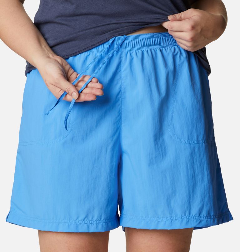 Women's Sandy River Shorts - Plus Size, Color: Harbor Blue, image 4