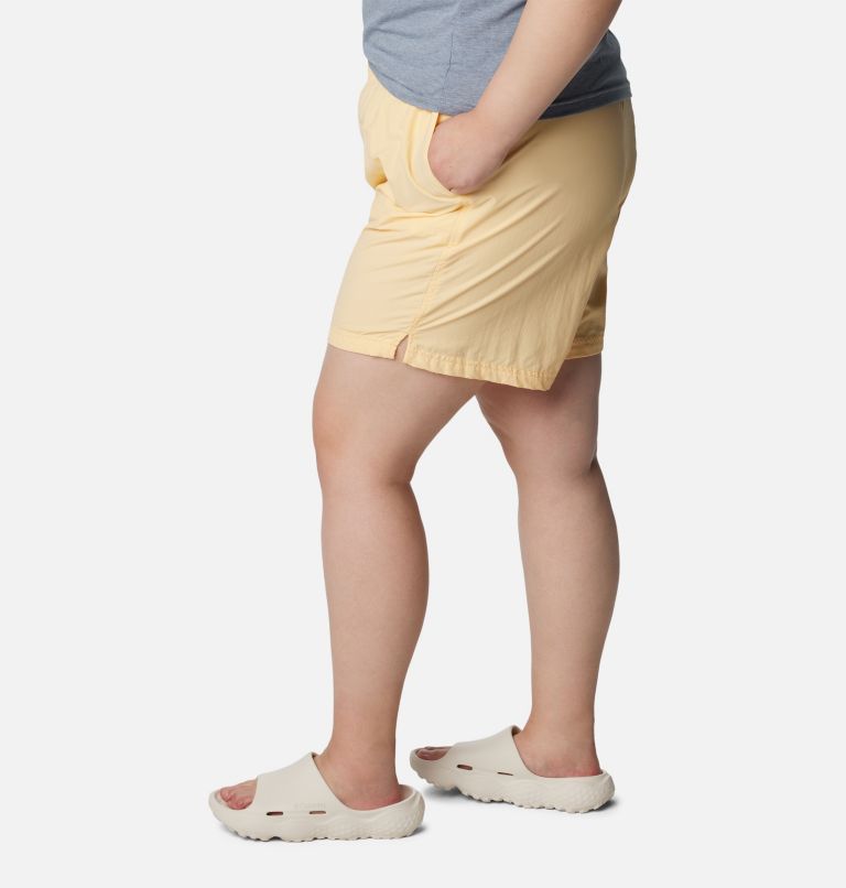 Women's Sandy River Shorts - Plus Size, Color: Sunkissed, image 3