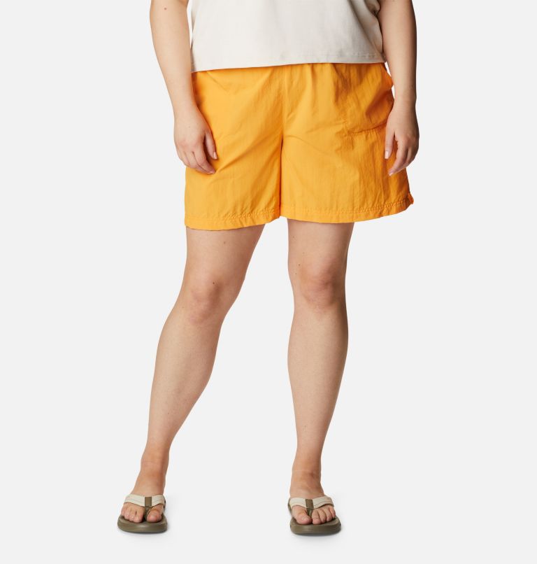 Women's Sandy River Shorts - Plus Size, Color: Mango, image 1