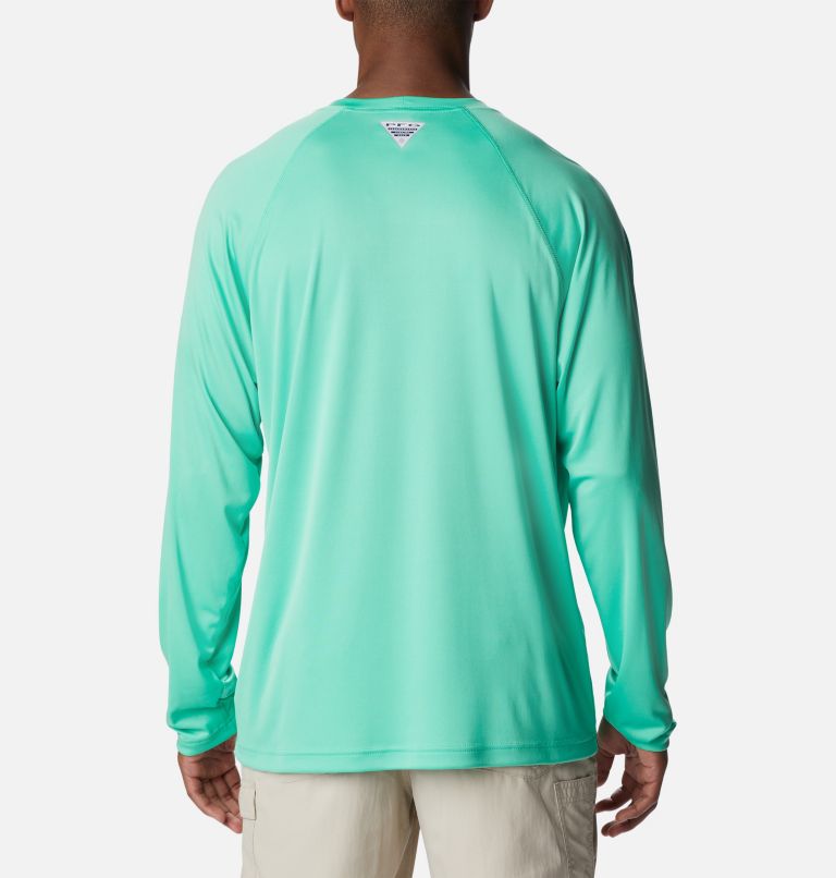 Terminal Tackle LS Shirt | 379 | 4XT, Color: Light Jade, Metal Logo, image 2