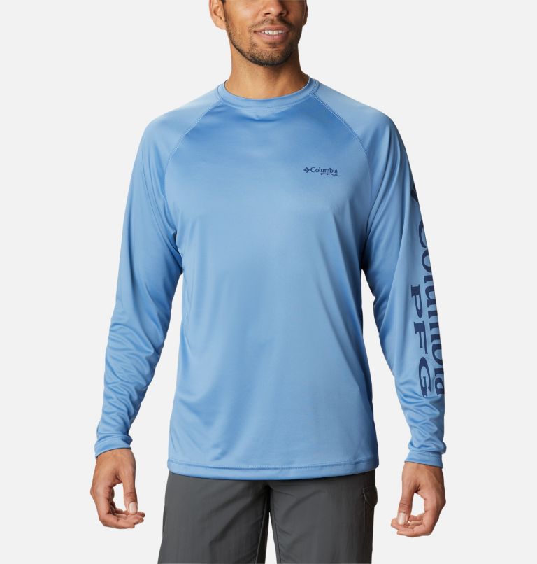 Terminal Tackle LS Shirt | 480 | XL, Color: Skyler, Carbon Logo, image 1