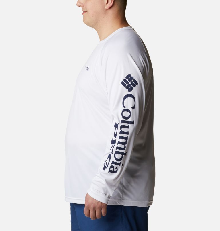 Men's PFG Terminal Tackle Long Sleeve Shirt - Big, Color: White, Nightshade Logo, image 3