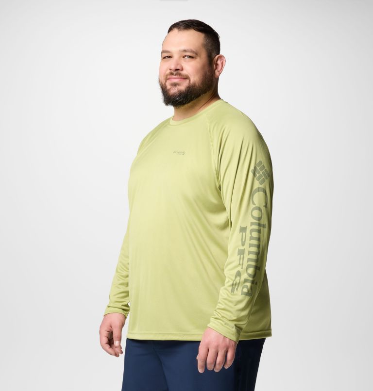 Men's PFG Terminal Tackle Long Sleeve Shirt - Big, Color: Pear, Cypress Logo, image 4