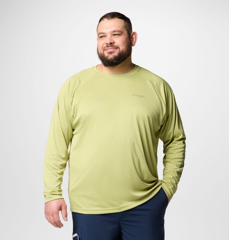 Men's PFG Terminal Tackle Long Sleeve Shirt - Big, Color: Pear, Cypress Logo, image 1