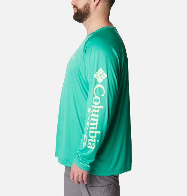 Men’s PFG Terminal Tackle Long Sleeve Shirt - Big, Color: Circuit, Key West Logo, image 3