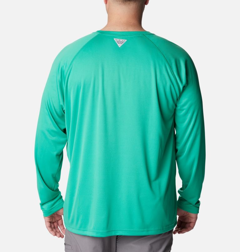 Thumbnail: Men’s PFG Terminal Tackle Long Sleeve Shirt - Big, Color: Circuit, Key West Logo, image 2