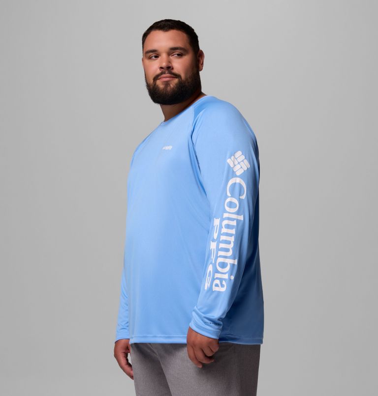 Men's PFG Terminal Tackle Long Sleeve Shirt - Big, Color: White Cap, White Logo, image 4