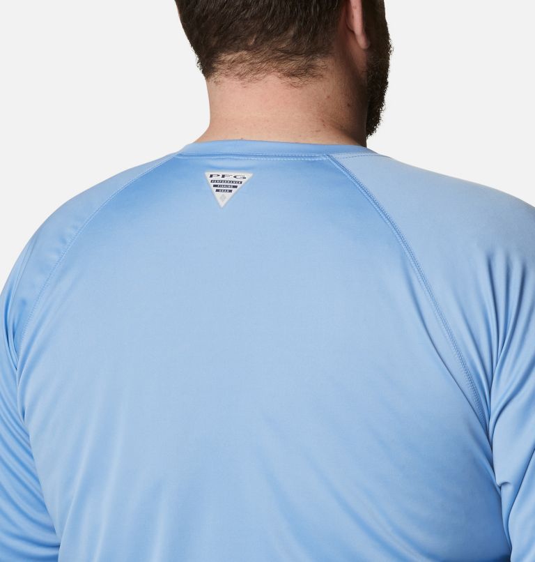 Men's PFG Terminal Tackle Long Sleeve Shirt - Big, Color: White Cap, White Logo, image 3
