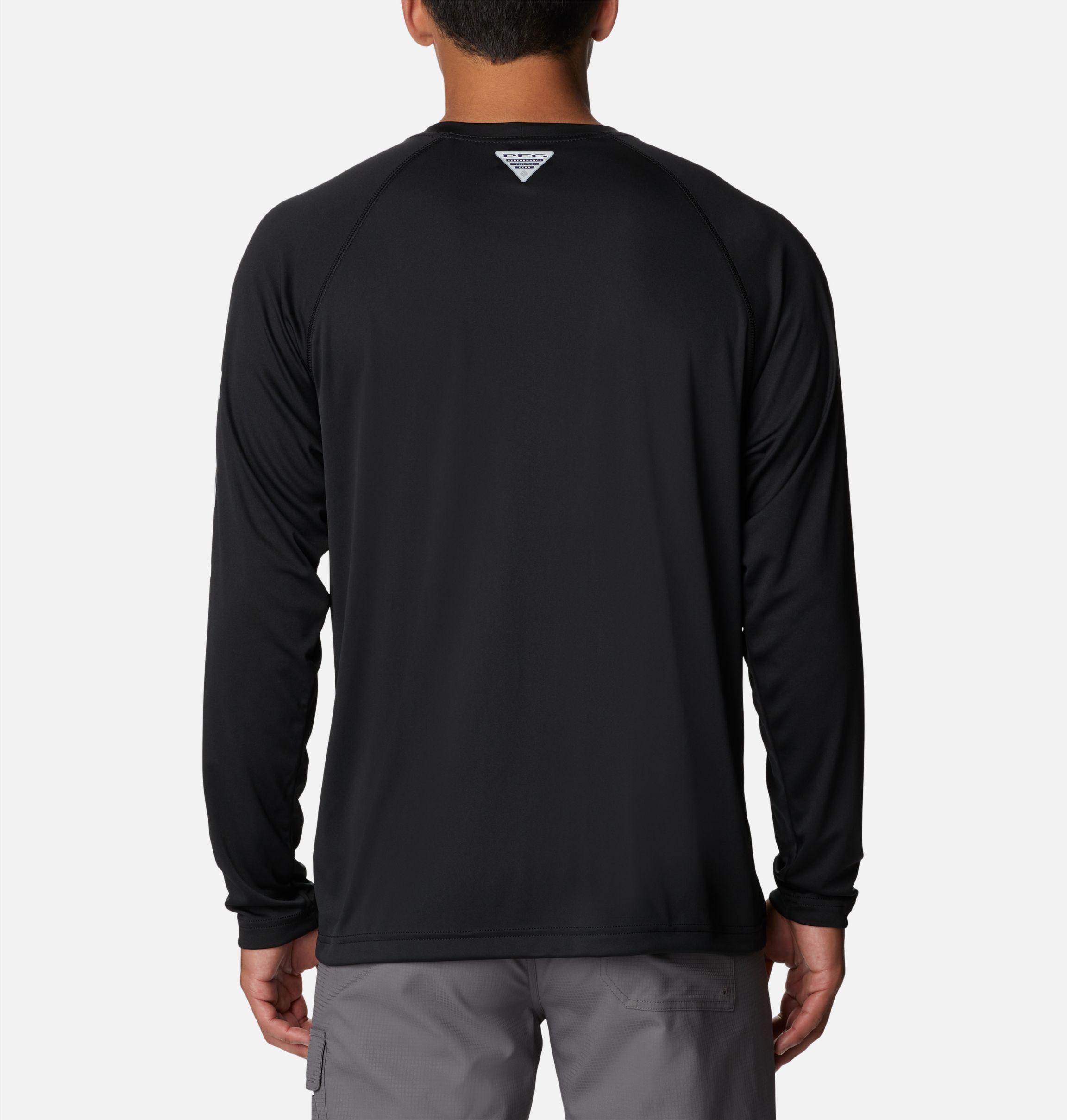 Black Long Sleeve Fishing Shirt