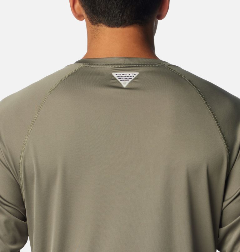 Columbia Men's PFG Terminal Tackle UPF 50 Long Sleeve Fishing Shirt,  Black/Cool Grey Logo, 5X Big : .com: ملابس وأحذية ومجوهرات