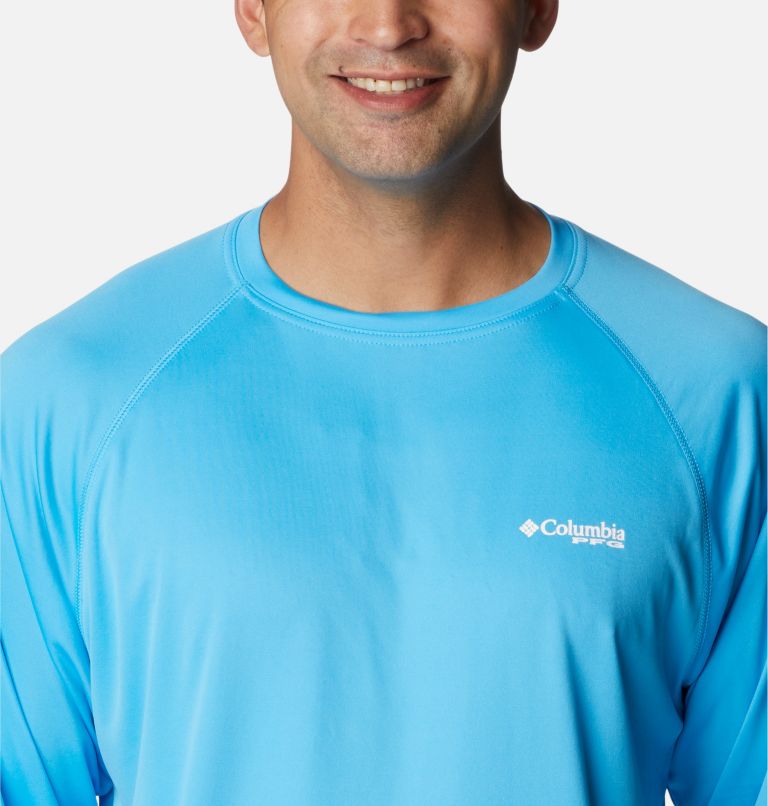 Terminal Tackle LS Shirt | 903 | 4XT, Color: Riptide, White Logo, image 4