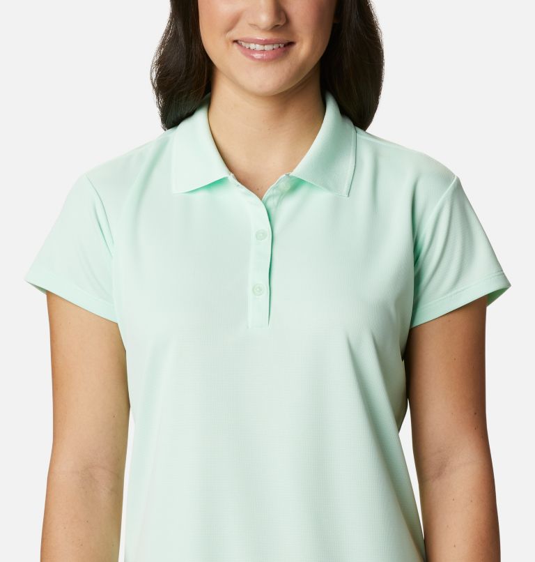 Women’s PFG Innisfree Short Sleeve Polo, Color: Light Mint, image 4