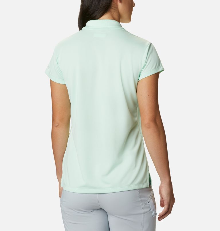 Women’s PFG Innisfree Short Sleeve Polo, Color: Light Mint, image 2