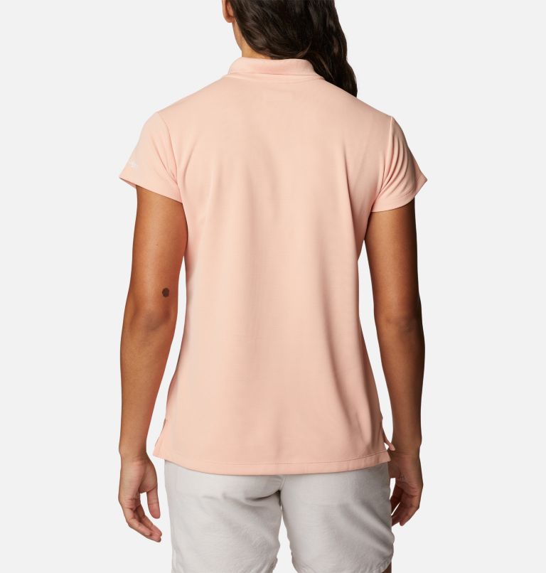 Women’s PFG Innisfree Short Sleeve Polo, Color: Light Coral, image 2