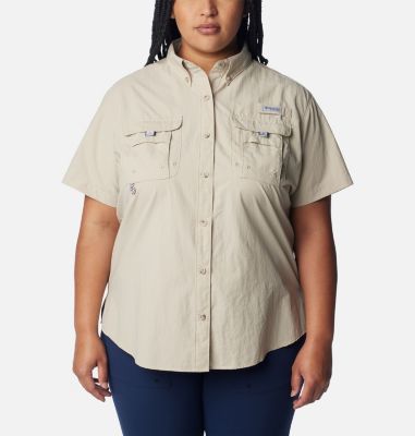 Magellan Outdoors Girls' Seersucker Short Sleeve Fishing Shirt