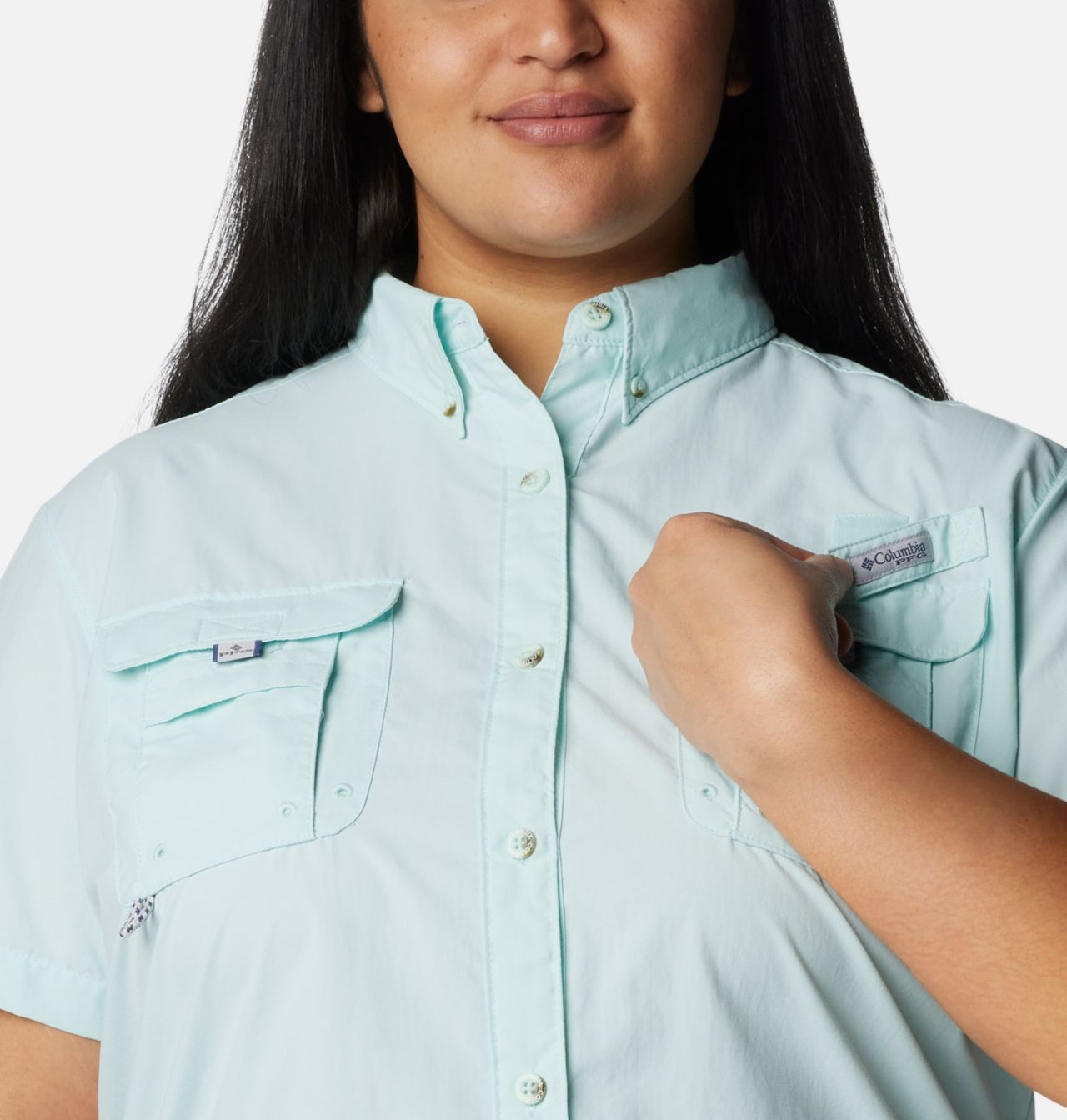 Women’s PFG Bahama™ Short Sleeve Shirt - Plus Size 4