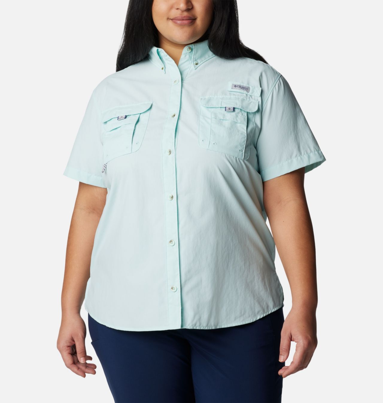 Women’s PFG Bahama™ Short Sleeve Shirt - Plus Size 1