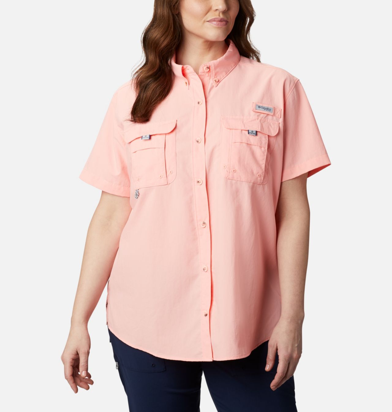Women’s PFG Bahama™ Short Sleeve Shirt - Plus Size 1