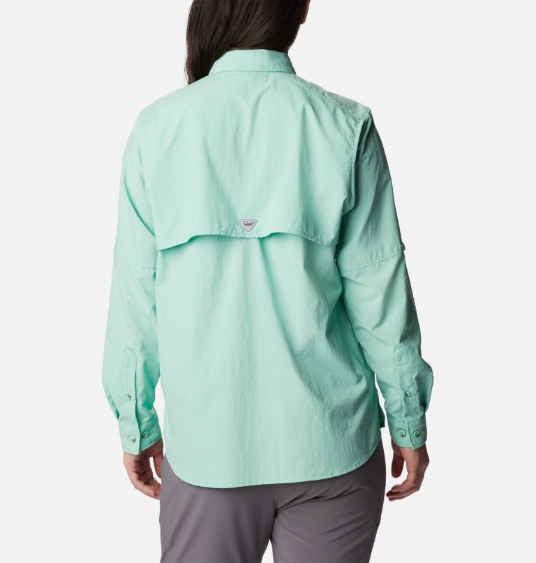 Women’s PFG Bahama Long Sleeve Shirt, Color: Kelp, image 2