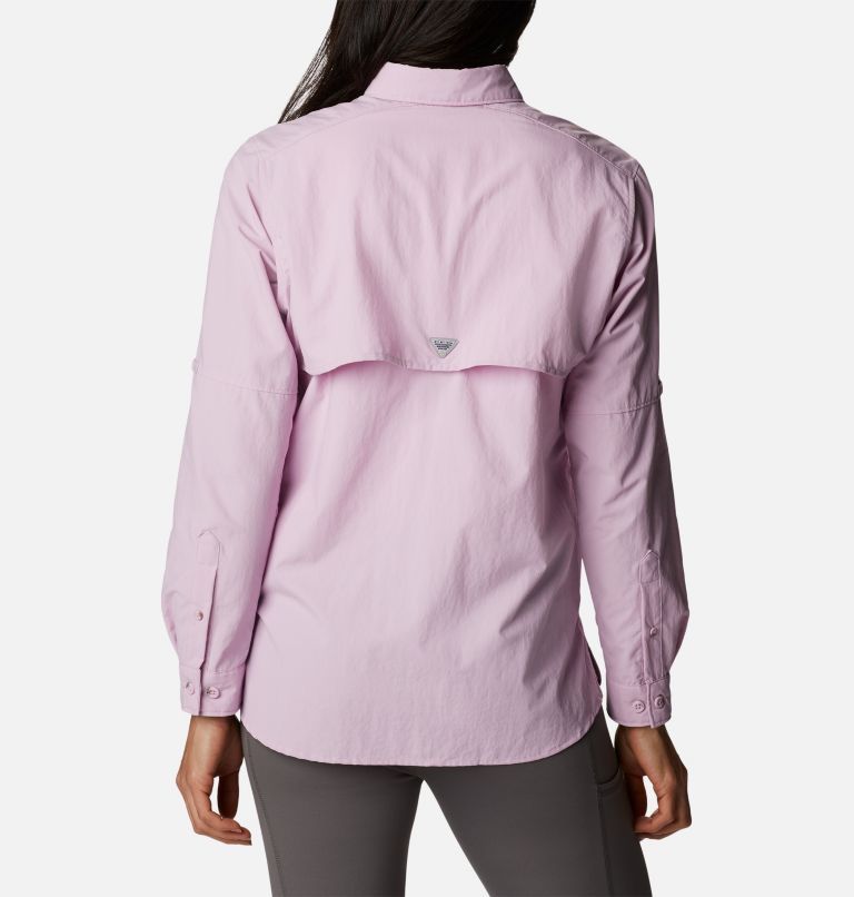 Thumbnail: Women’s PFG Bahama Long Sleeve Shirt, Color: Aura, image 2