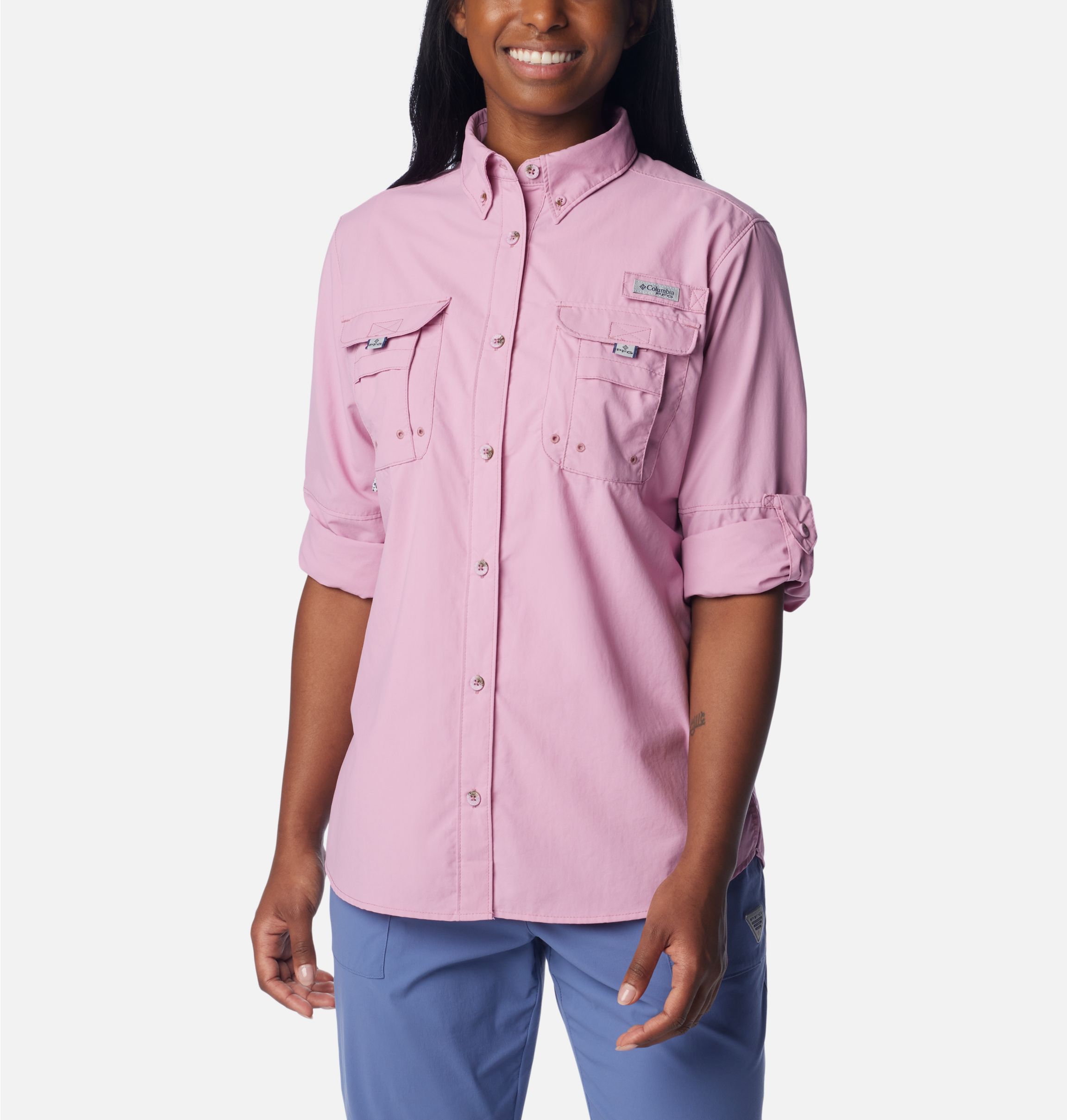 Columbia Women's Bahama™ Long Sleeve Shirt  Long sleeve shirts, Shirt  outfit women, Pfg shirts