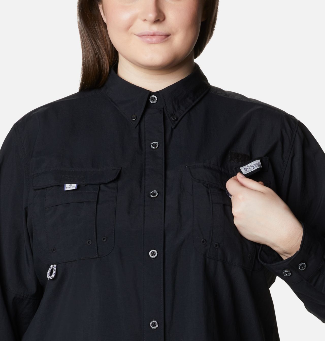 Women’s PFG Bahama™ Long Sleeve Shirt – Plus Size 4