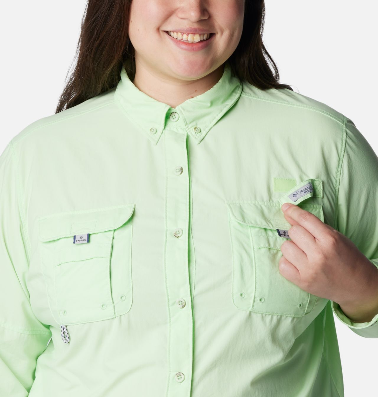 Women’s PFG Bahama™ Long Sleeve Shirt – Plus Size 4