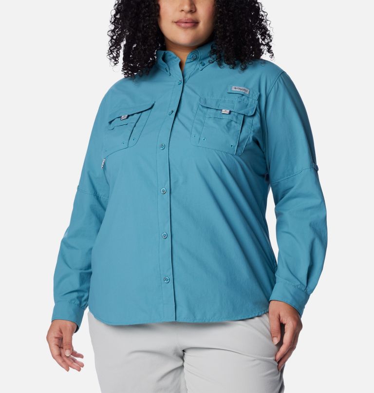 Columbia Ladies PFG Bahama™ Long Sleeve Shirt: White