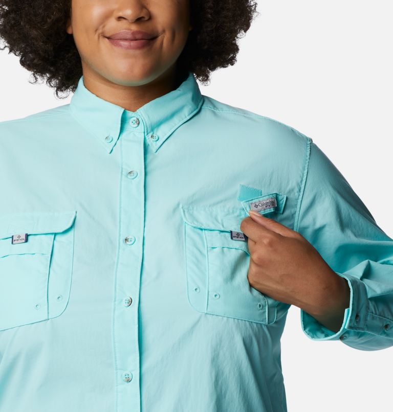 Columbia Bahama Long Sleeve Shirt - Women&s Cirrus Grey / XS