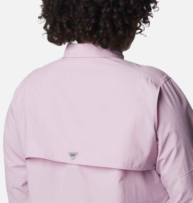 Women’s PFG Bahama Long Sleeve - Plus Size, Color: Aura, image 5
