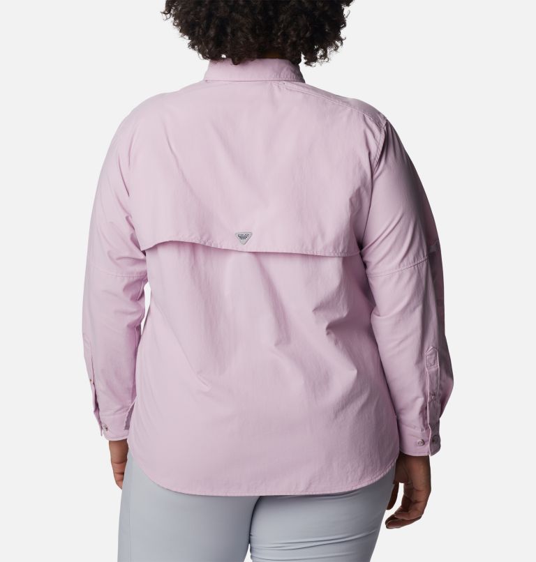 Women’s PFG Bahama Long Sleeve - Plus Size, Color: Aura, image 2