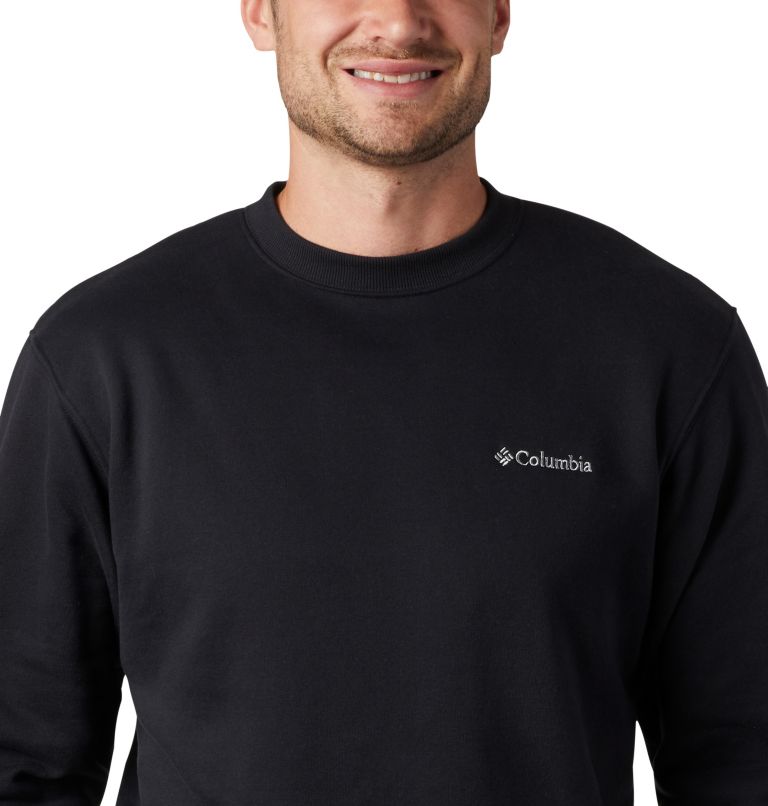 Thumbnail: Men's Hart Mountain II Crew Sweatshirt, Color: Black, image 4