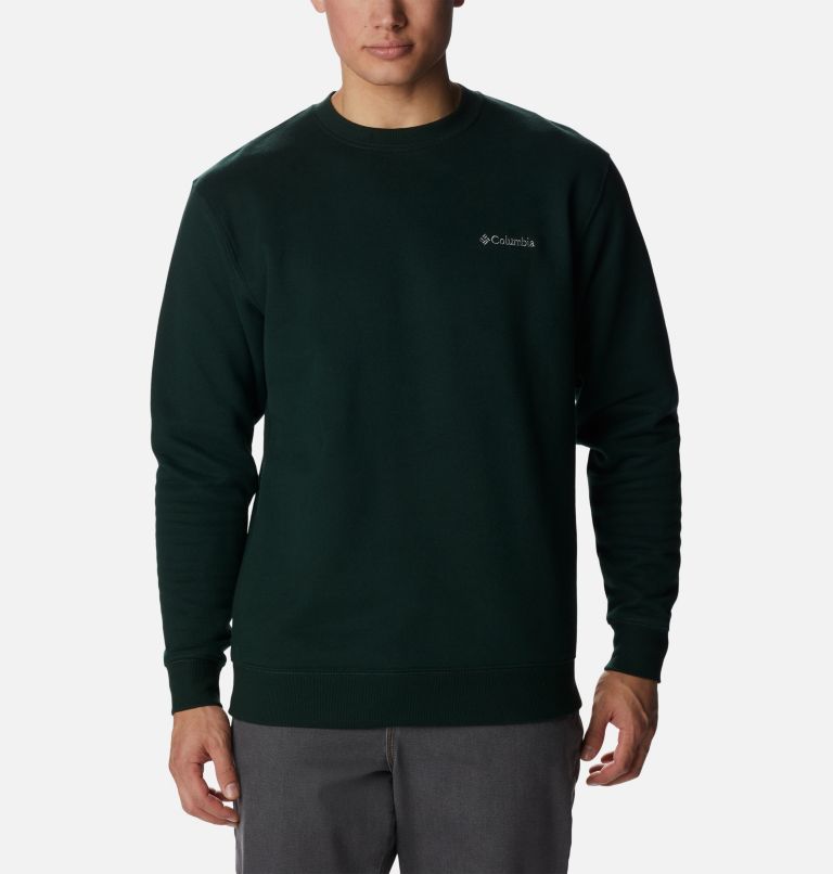 Thumbnail: Men's Hart Mountain II Crew Sweatshirt, Color: Spruce, image 1