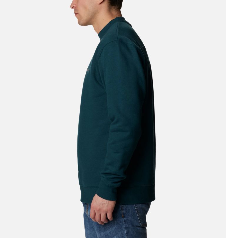 Men's Hart Mountain II Crew Sweatshirt, Color: Night Wave, image 3