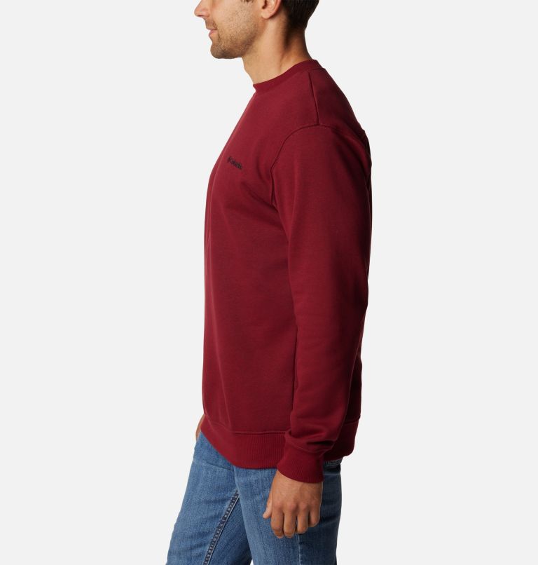 Chandail col rond en polaire Hart Mountain II pour homme, Color: Red Jasper Heather, image 3