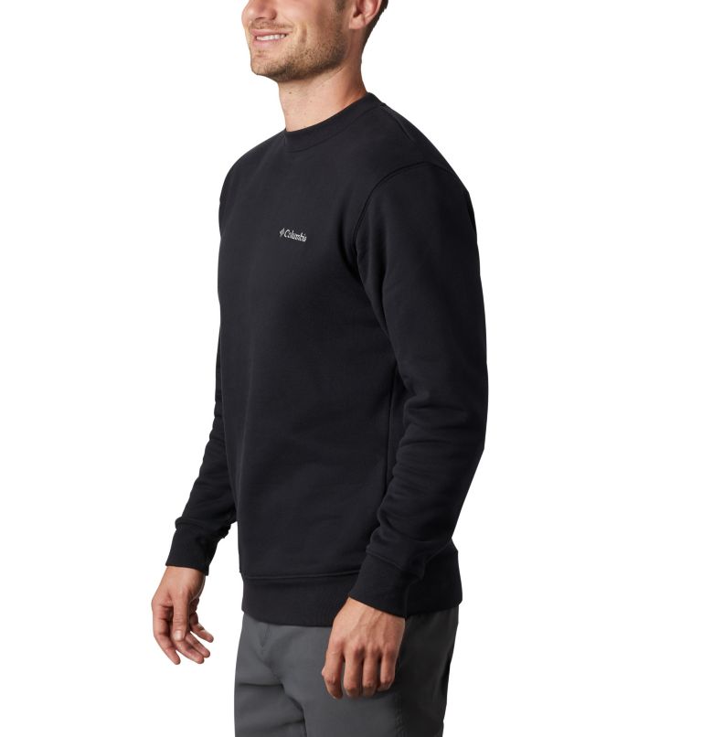 Men's Hart Mountain II Crew Sweatshirt - Tall, Color: Black, image 3