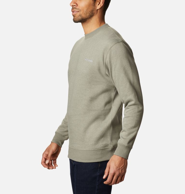 Men's Hart Mountain II Crew Sweatshirt - Tall, Color: Stone Green Heather, image 3
