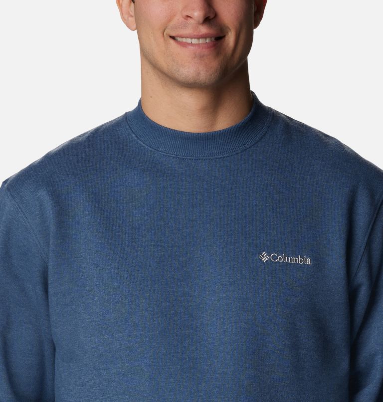 Men's Hart Mountain II Crew Sweatshirt - Tall, Color: Dark Mountain Heather, image 4